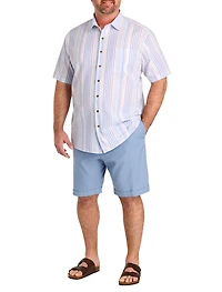 Seersucker Multi Stripe Sport Shirt