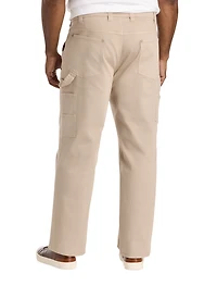 Relaxed Straight-Fit Carpenter Pants