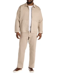 Relaxed Straight-Fit Carpenter Pants