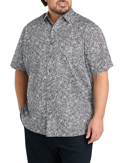 Tribal Print Sport Shirt