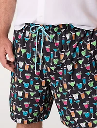 Cocktails Swim Trunks