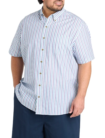 Easy-Care Striped Sport Shirt