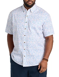 Easy-Care Dashes Sport Shirt