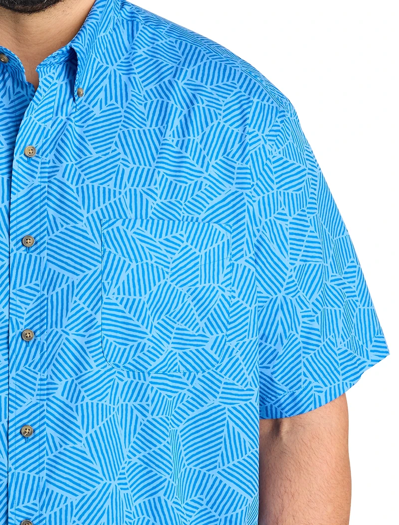 Easy-Care Striped Sport Shirt