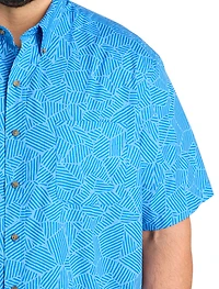 Easy-Care Striped Sport Shirt