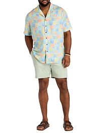 Printed Chino Shorts