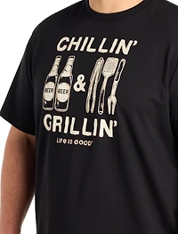 Chillin And Grillin' Graphic Tee