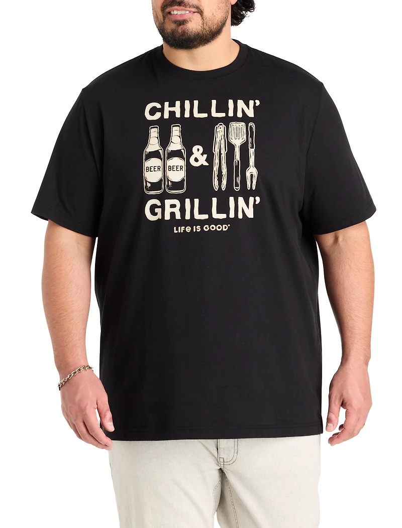 Chillin And Grillin' Graphic Tee