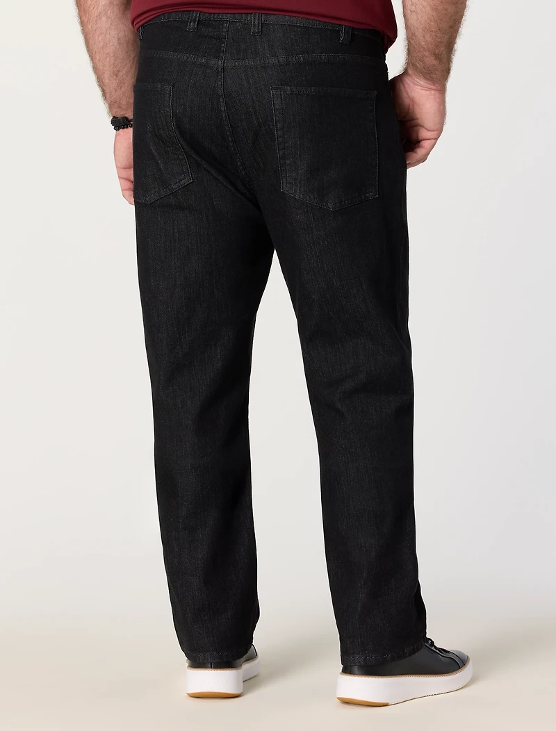 Straight-Fit Tech Jeans