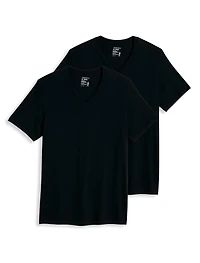 2-pk Classic V-Neck T-Shirts