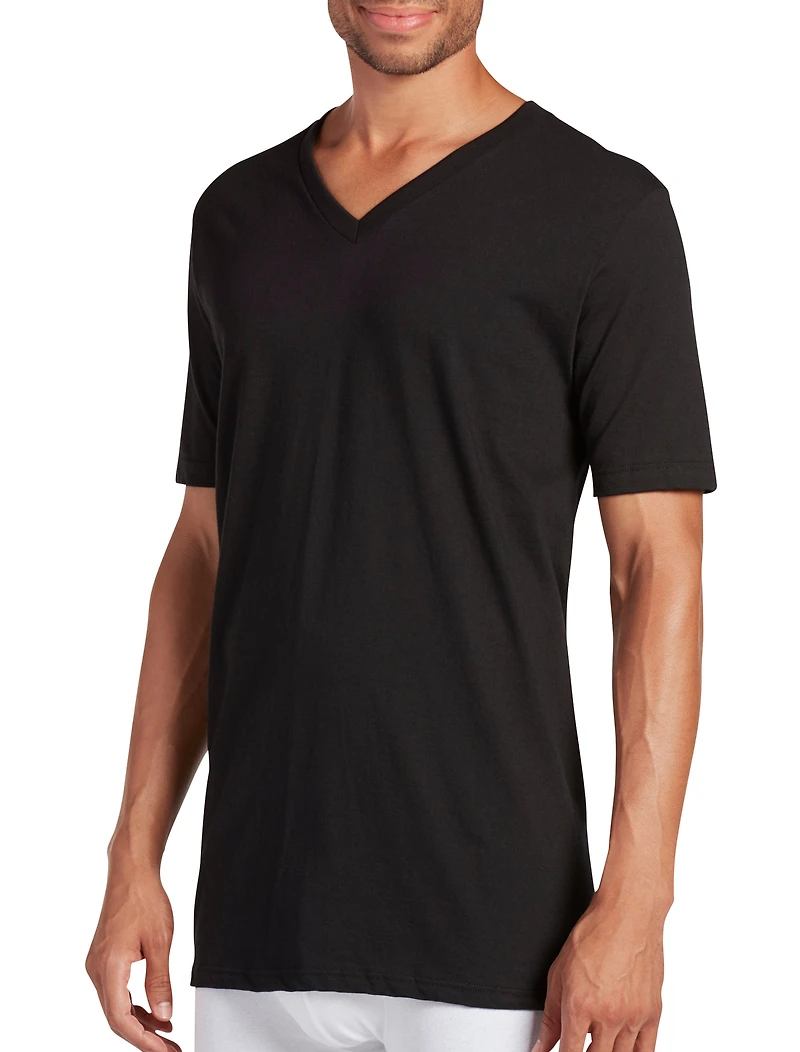 2-pk Classic V-Neck T-Shirts