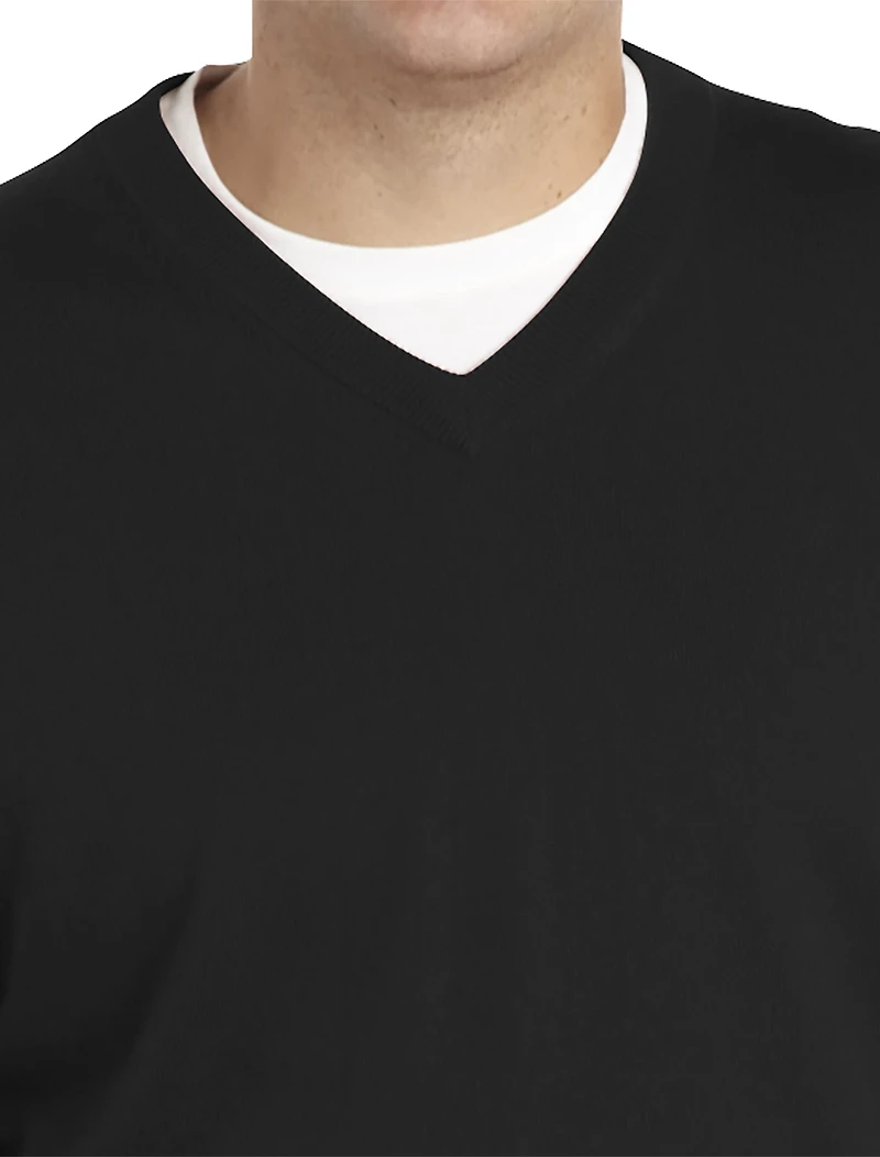 Cashmere Blend V-Neck Sweater