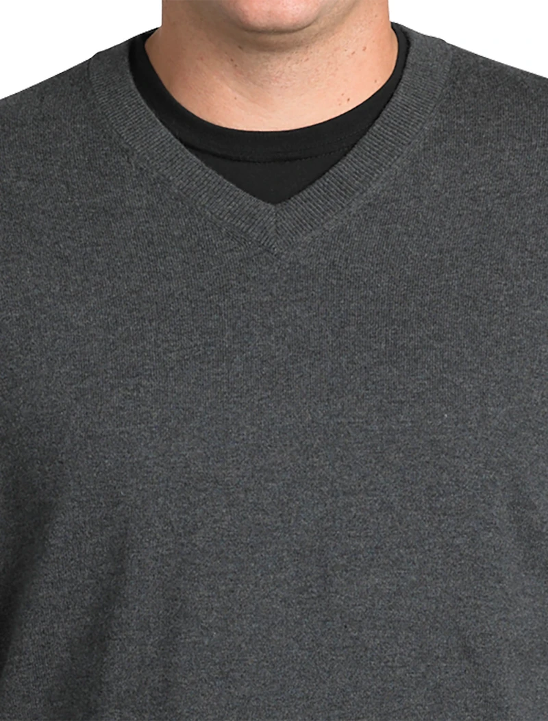 Cashmere Blend V-Neck Sweater