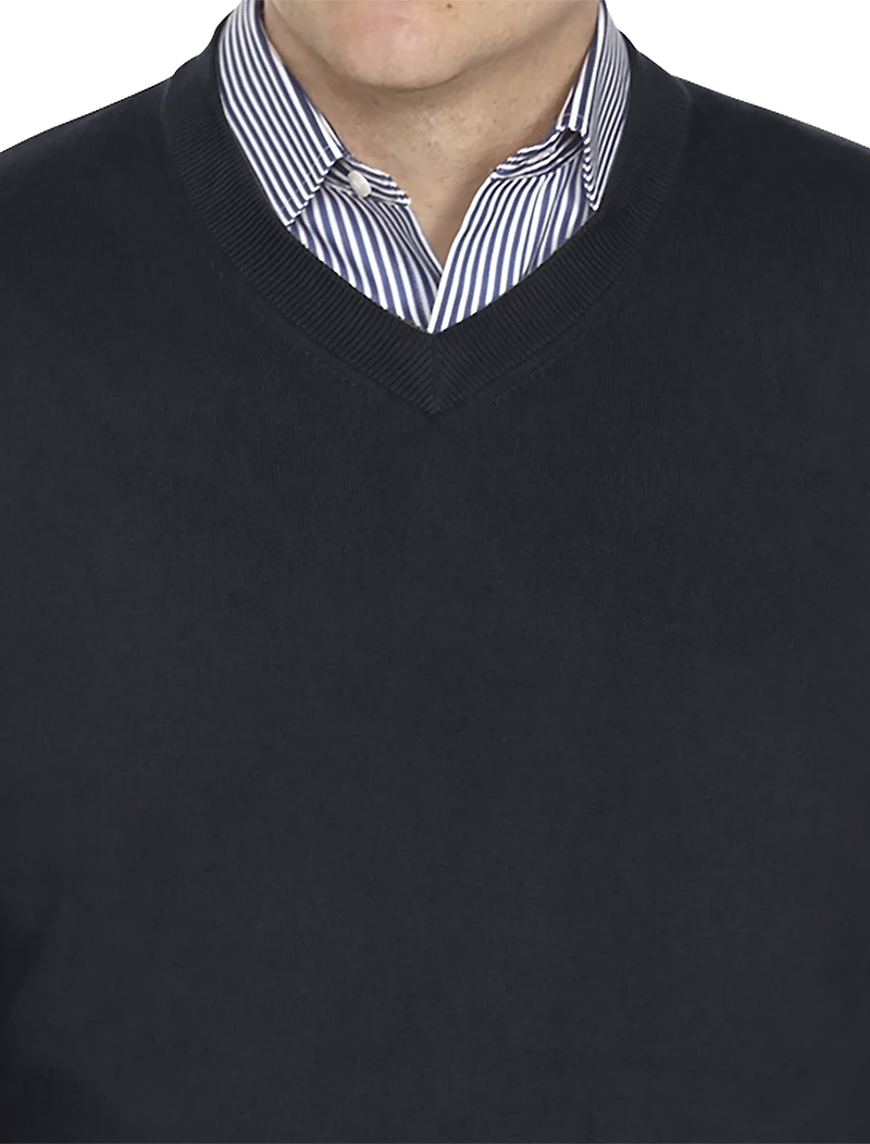 Cashmere Blend V-Neck Sweater