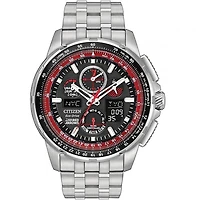 Mens Eco-Drive Red Arrows Skyhawk A-T Stainless Steel Watch