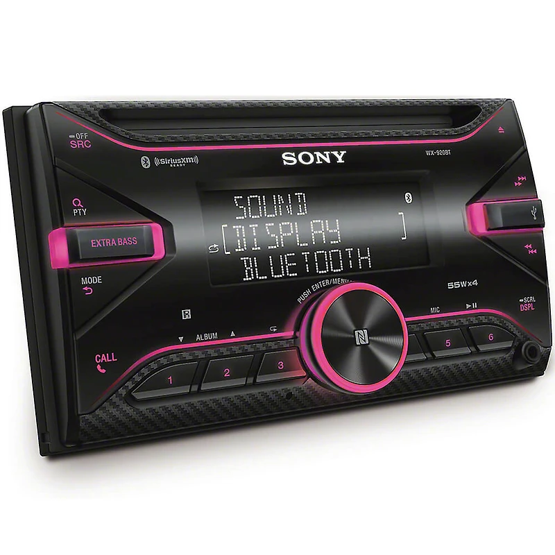 Double DIN CD Receiver with Bluetooth OPEN BOX