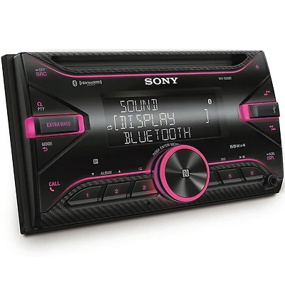 Double DIN CD Receiver with Bluetooth OPEN BOX