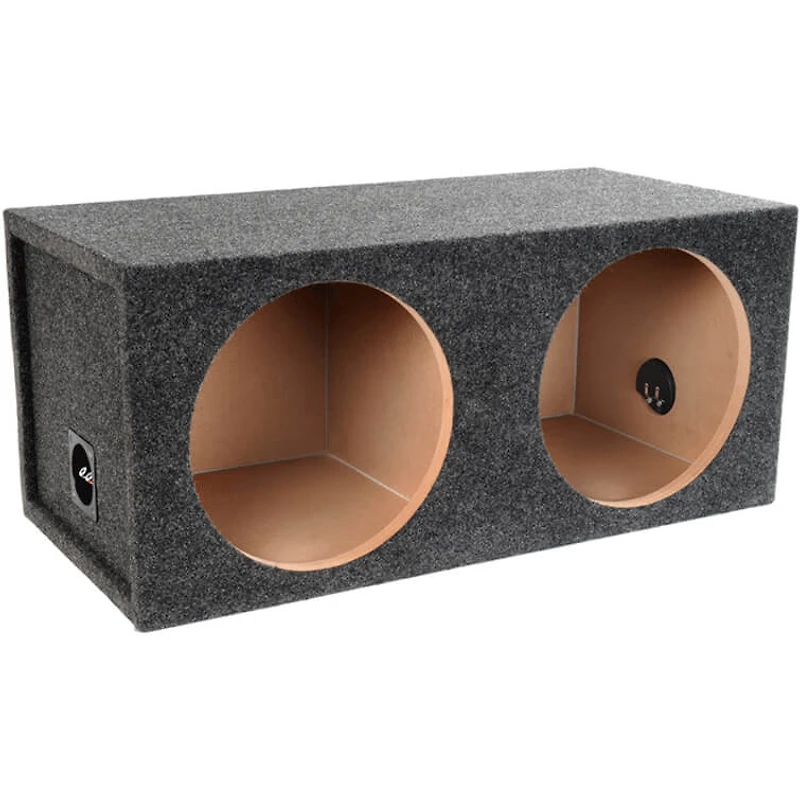 Dual 15 inch Sealed Subwoofer Box - OPEN BOX