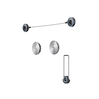 Ultra Slim Wall Mount for LCDs up to 65 inch (Silver) - OPEN BOX