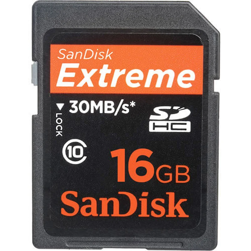 Extreme® 16GB SDHC™ Cards