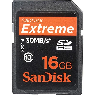 Extreme® 16GB SDHC™ Cards