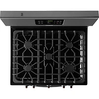 5.0 Cu. Ft. Black Stainless Freestanding Gas Range