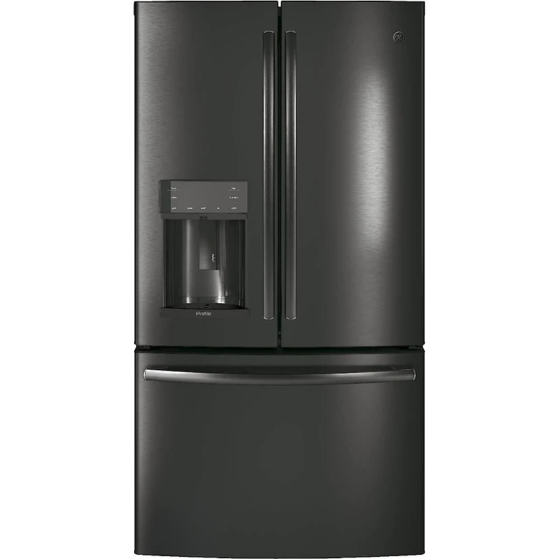22 Cu. Ft. Black Stainless Counter-Depth French Door Refrigerator