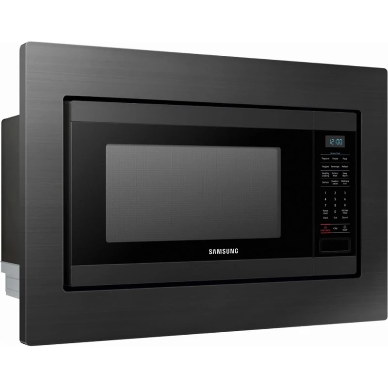 30 inch Black Stainless Built-in Microwave Trim Kit