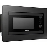 30 inch Black Stainless Built-in Microwave Trim Kit