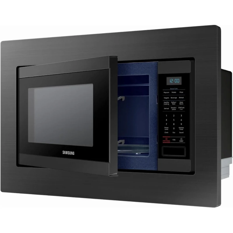 30 inch Black Stainless Built-in Microwave Trim Kit