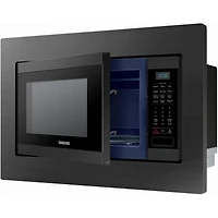 30 inch Black Stainless Built-in Microwave Trim Kit