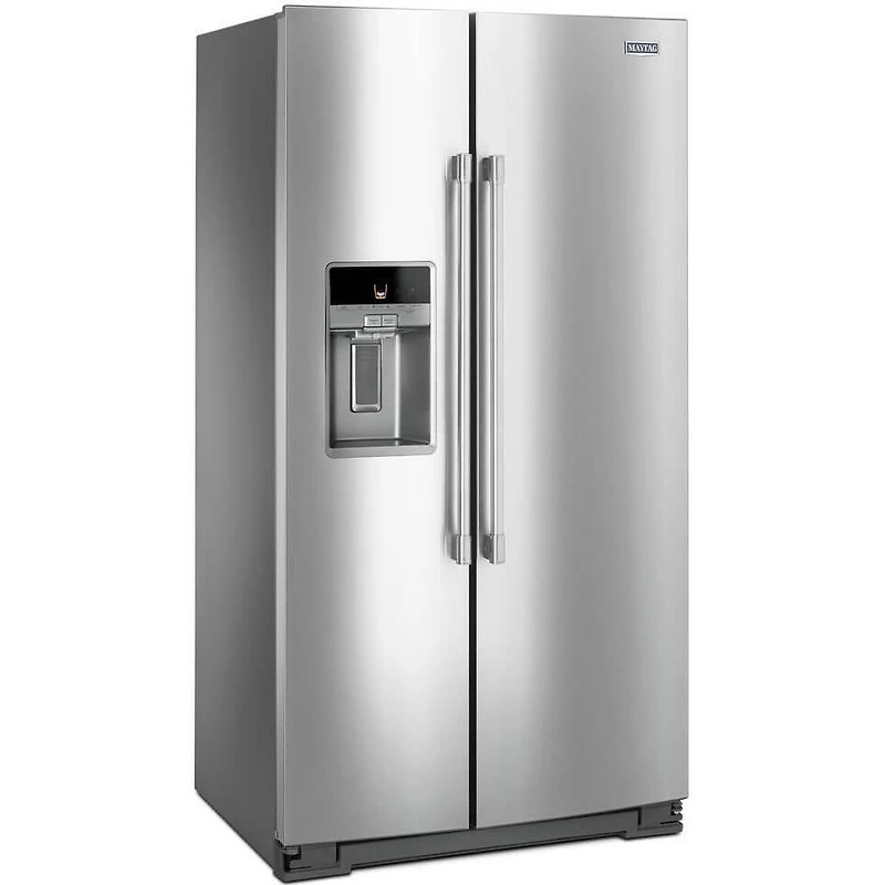 21 Cu. Ft. Stainless Side-by-Side Counter-Depth Refrigerator