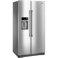 21 Cu. Ft. Stainless Side-by-Side Counter-Depth Refrigerator
