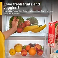 Cu. Ft. Stainless Side-by-Side Refrigerator