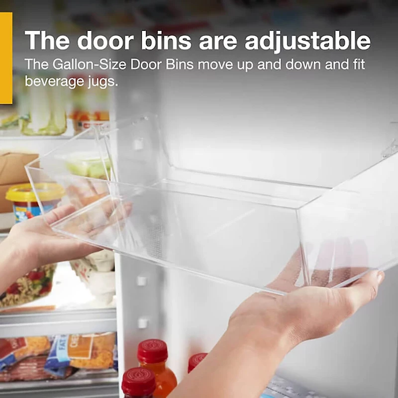 Cu. Ft. Stainless Side-by-Side Refrigerator