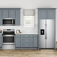 Cu. Ft. Stainless Side-by-Side Refrigerator