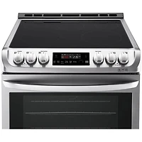 6.3 Cu. Ft. Stainless Slide-In Electric Convection Range