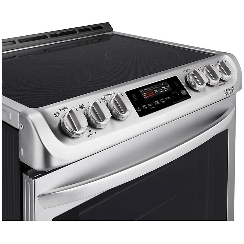 6.3 Cu. Ft. Stainless Slide-In Electric Convection Range
