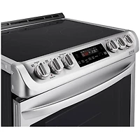 6.3 Cu. Ft. Stainless Slide-In Electric Convection Range