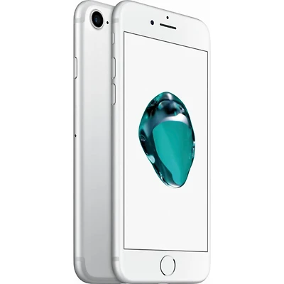 Unlocked iPhone 7 32GB, iOS 10 - Silver - Recertified
