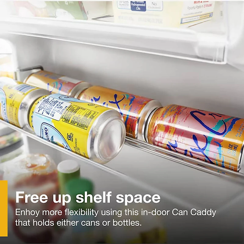 Cu. Ft. Stainless Side-by-Side Refrigerator