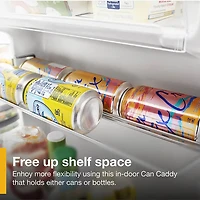 Cu. Ft. Stainless Side-by-Side Refrigerator