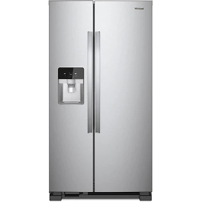 25 Cu. Ft. Stainless Side-by-Side Refrigerator
