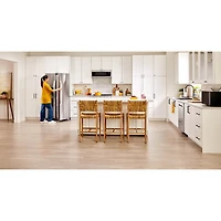 21 Cu. Ft. Stainless Counter Depth Side-by-Side Refrigerator