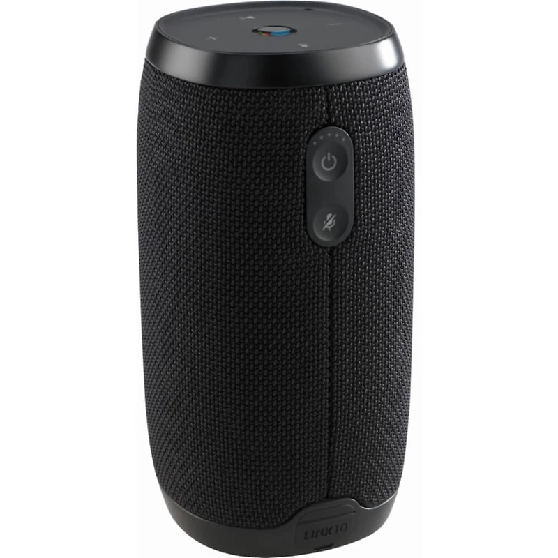 Link Voice-Activated Portable Speaker - Black
