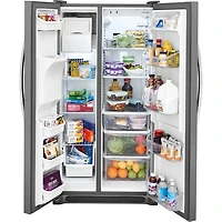 22.1 Cu. Ft. Stainless Side-by-Side Refrigerator