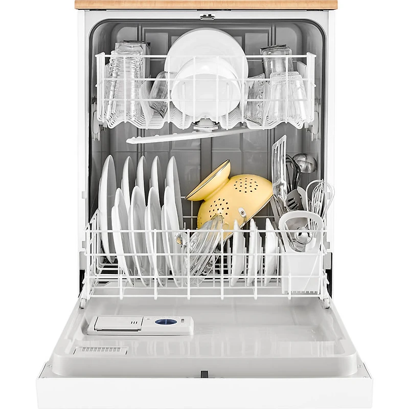 Portable White Heavy-Duty Dishwasher