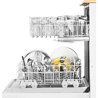 Portable White Heavy-Duty Dishwasher