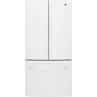 19 Cu. Ft. White Counter-Depth French Door Refrigerator