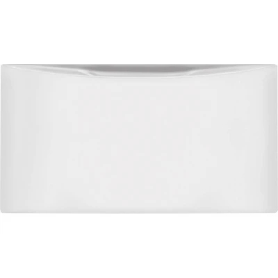 Luxury-Glide® White Pedestal with Drawer